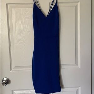 Blue dress